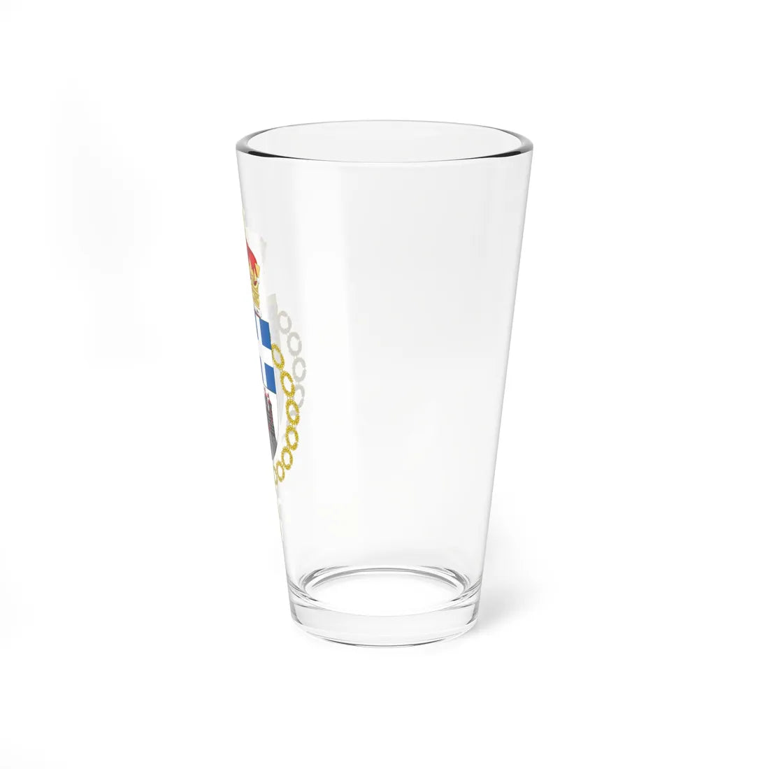 Coat of Arms of Philip Duke of Edinburgh Chilean Order of Merit (United Kingdom) (Coat of Arms) Pint Glass 16oz - Go Mug Yourself