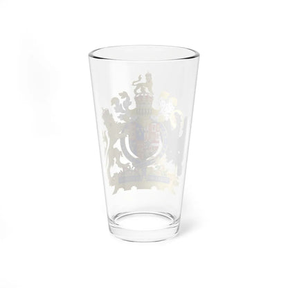 Coat of Arms of Philip II of Spain and Mary I of England 1554-1558 Variant 1 Shield 1 Motto 1 (England) (Coat of Arms) Pint Glass 16oz - Go Mug Yourself