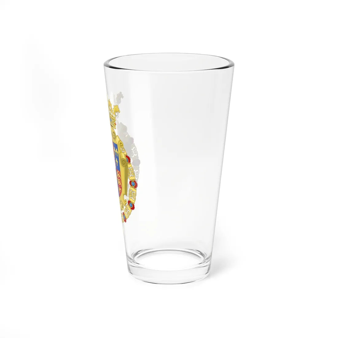 Coat of Arms of Philip II of Spain as Monarch of Milan 1554-1558 (Italy) (Coat of Arms) Pint Glass 16oz - Go Mug Yourself