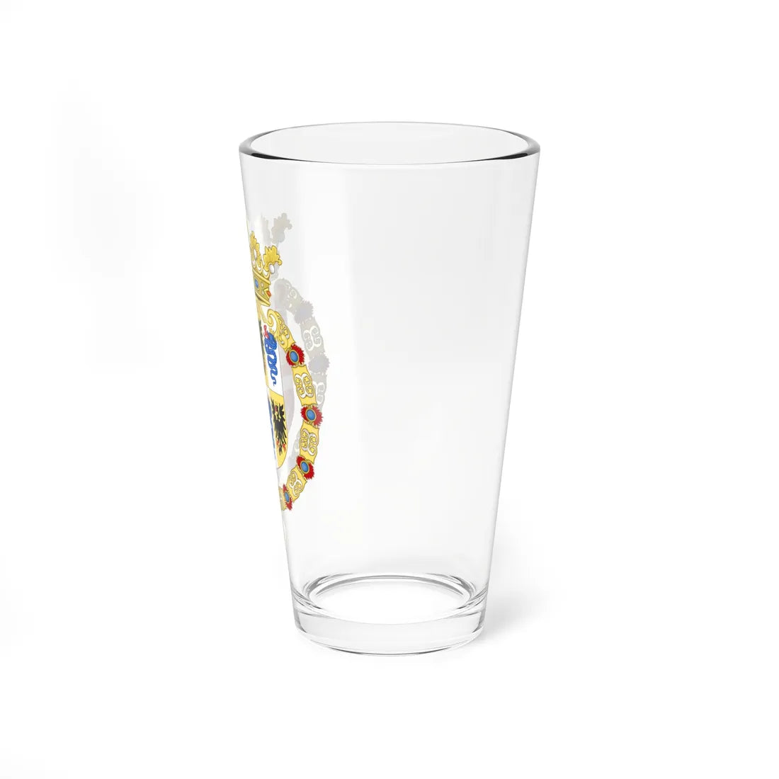 Coat of Arms of Philip II of Spain as Monarch of Milan 1558-1580 (Italy) (Coat of Arms) Pint Glass 16oz - Go Mug Yourself