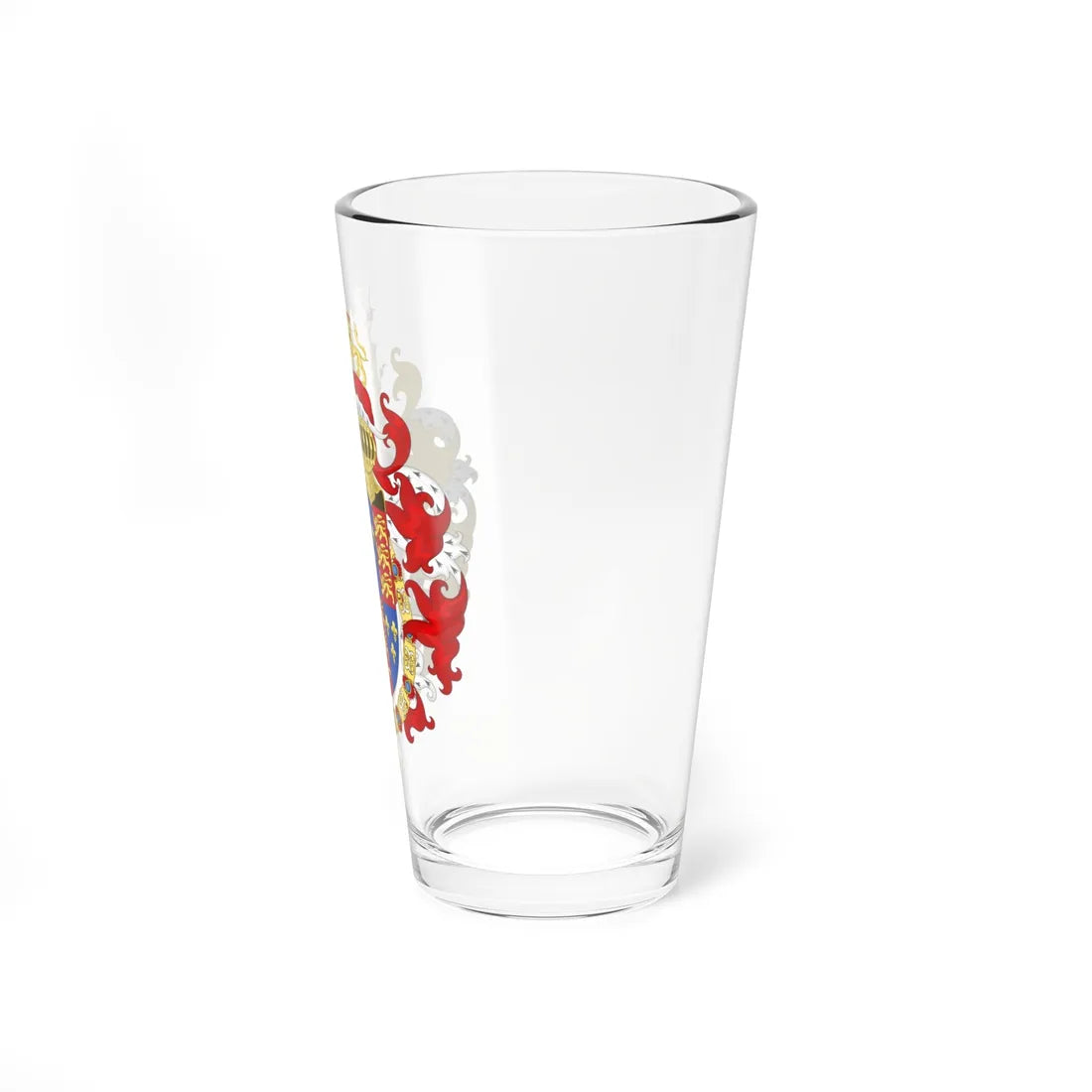 Coat of Arms of Philip II of Spain with Germanic Ornaments 1556-1558 (Spain) (Coat of Arms) Pint Glass 16oz - Go Mug Yourself