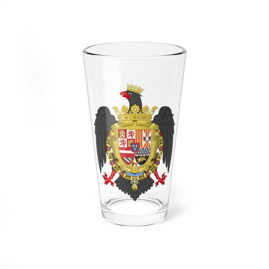 Coat of Arms of Philip IV of Sicily (Italy) (Coat of Arms) Pint Glass 16oz 16oz - Go Mug Yourself