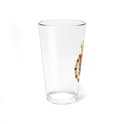 Coat of Arms of Philip V of Spain as Monarch of Naples (Italy) (Coat of Arms) Pint Glass 16oz - Go Mug Yourself