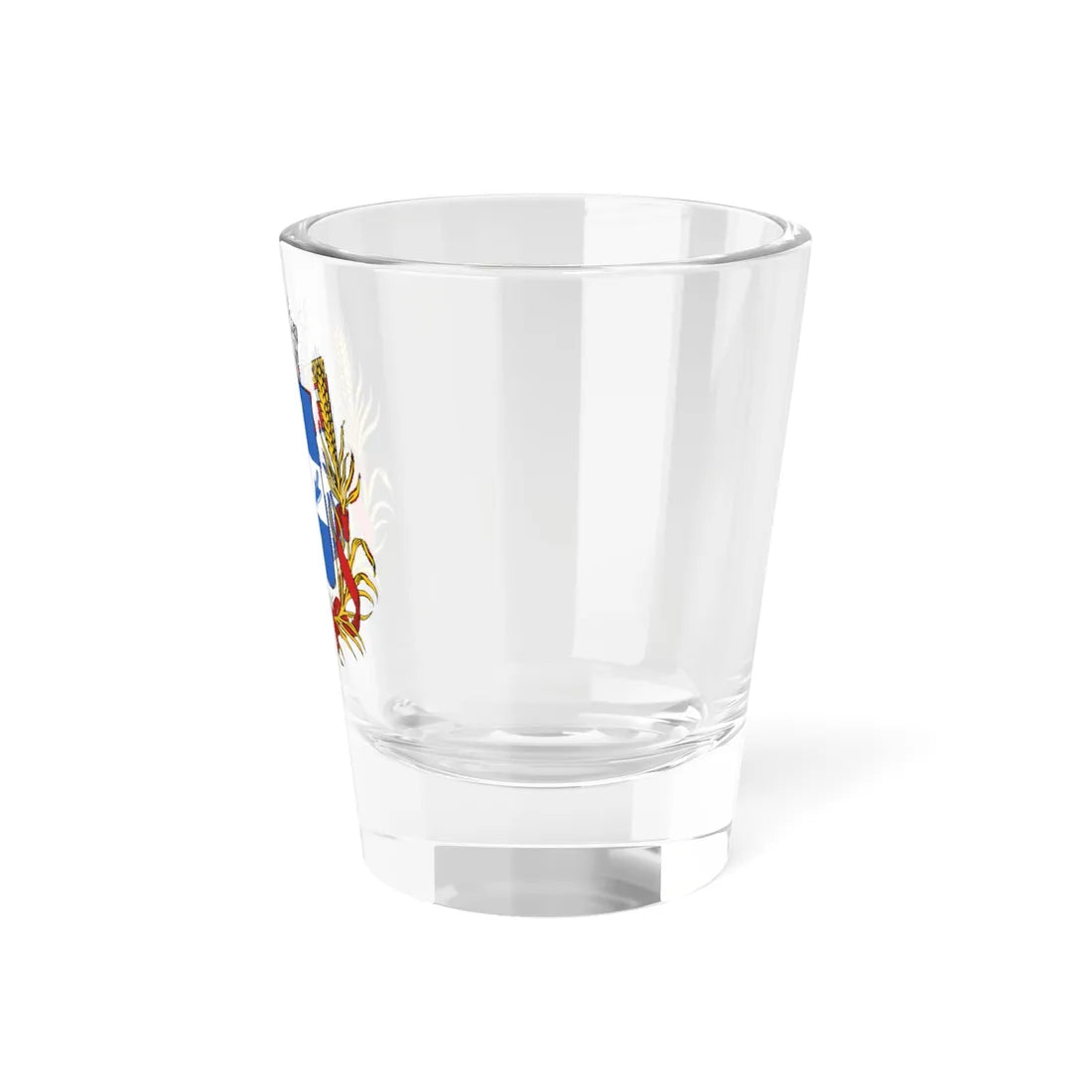 Coat of arms of Pishpek 1908 (Kyrgyzstan) (Coat of Arms) Shot Glass 1.5oz - Go Mug Yourself