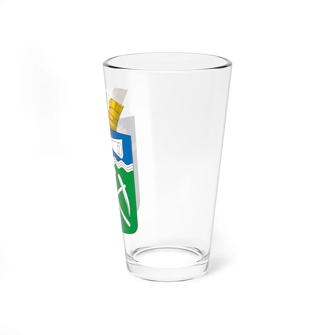 Coat of Arms of Pitkyaranta (Russia) (Coat of Arms) Pint Glass 16oz - Go Mug Yourself