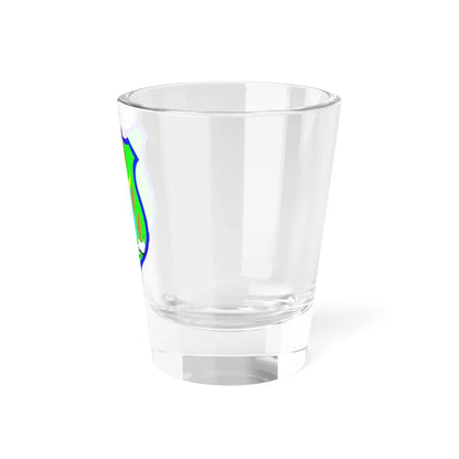 Coat of arms of Plasnica Municipality (North Macedonia) (Coat of Arms) Shot Glass 1.5oz - Go Mug Yourself