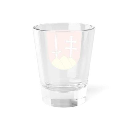 Coat of Arms of Plešivec (Slovakia) (Coat of Arms) Shot Glass 1.5oz - Go Mug Yourself