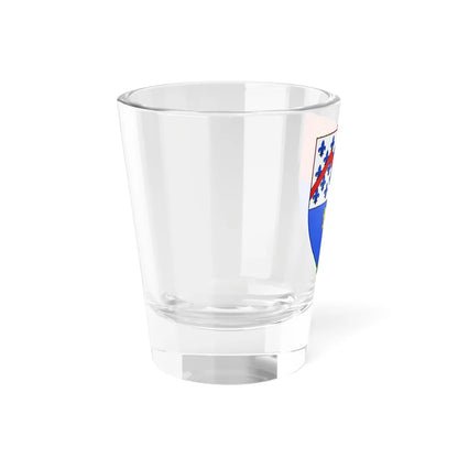Coat of arms of Plessisville (Canada) (Coat of Arms) Shot Glass 1.5oz - Go Mug Yourself