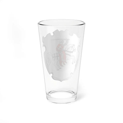 Coat of Arms of Połacak Voivodeship (Belarus) (Coat of Arms) Pint Glass 16oz - Go Mug Yourself