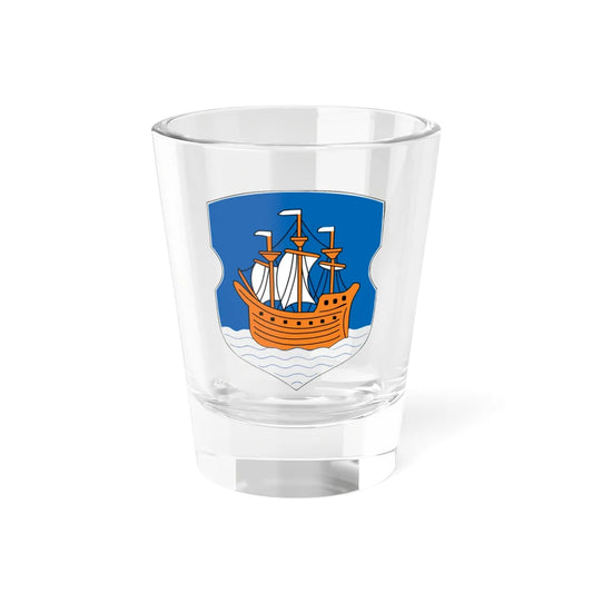 Coat of Arms of Połack Belarus (Belarus) (Coat of Arms) Shot Glass 1.5oz 1.5oz - Go Mug Yourself