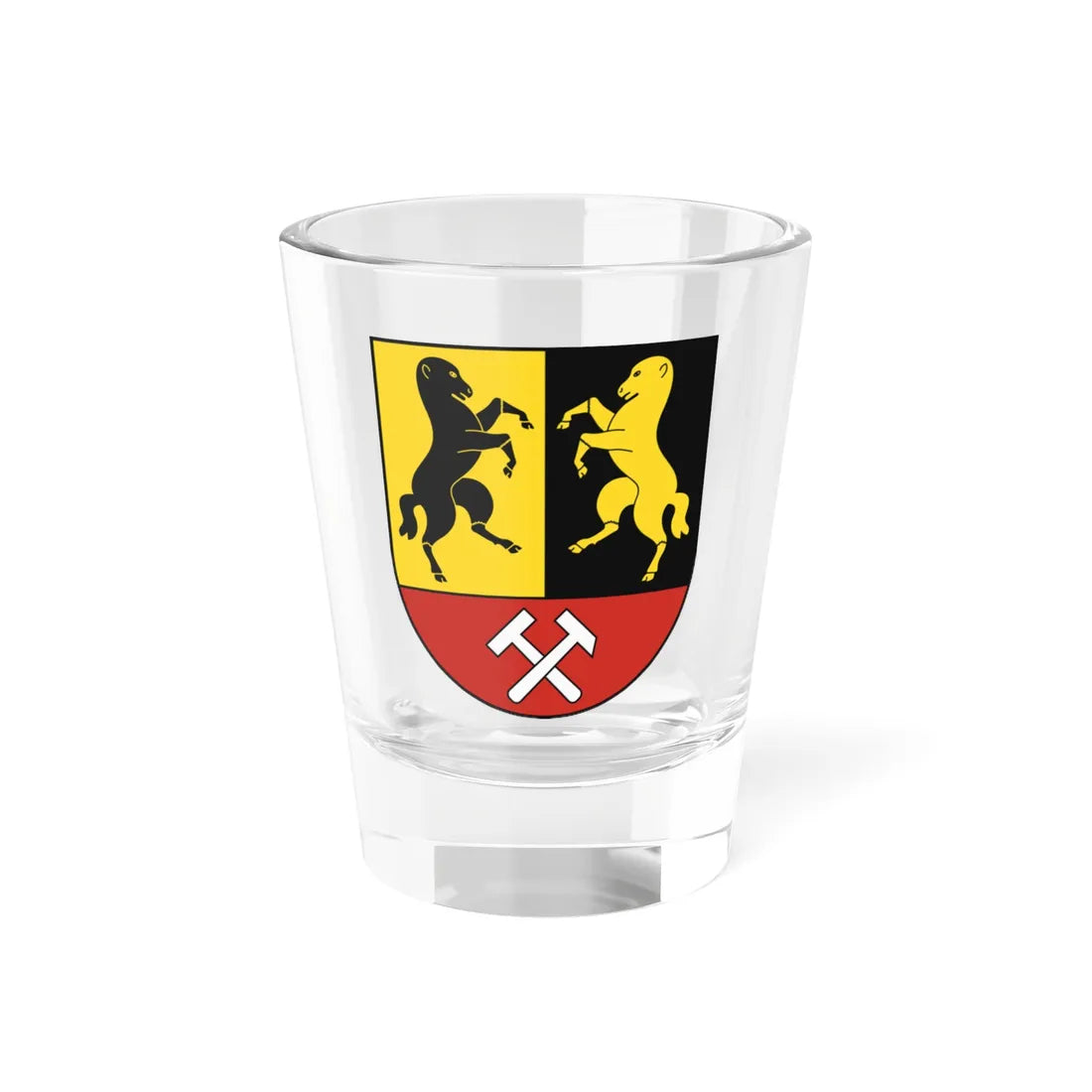 Coat of Arms of Podbanské (Slovakia) (Coat of Arms) Shot Glass 1.5oz 1.5oz - Go Mug Yourself