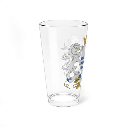 Coat of Arms of Podgorica (Montenegro) (Coat of Arms) Pint Glass 16oz - Go Mug Yourself