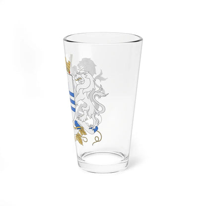 Coat of Arms of Podgorica (Montenegro) (Coat of Arms) Pint Glass 16oz - Go Mug Yourself