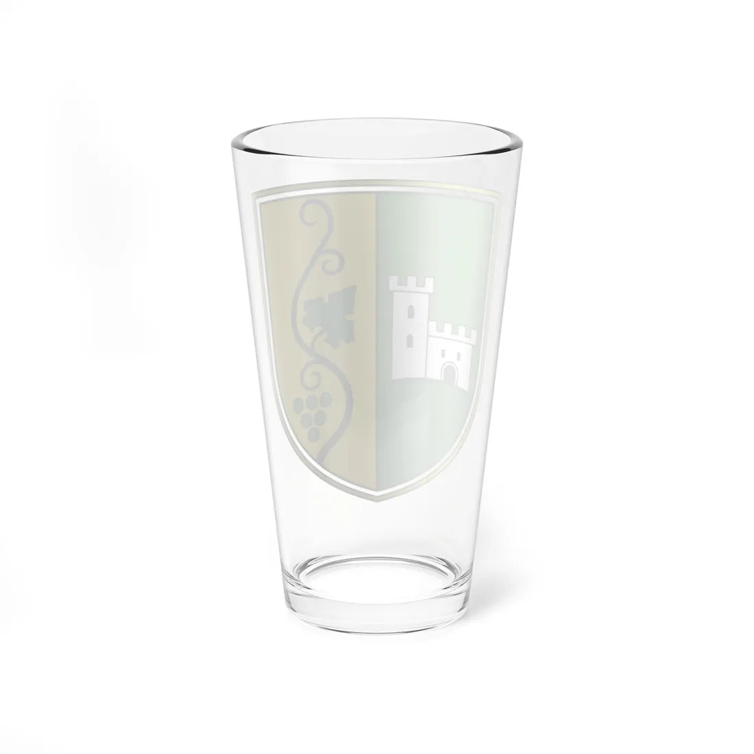 Coat of arms of Podlehnik (Slovenia) (Coat of Arms) Pint Glass 16oz - Go Mug Yourself