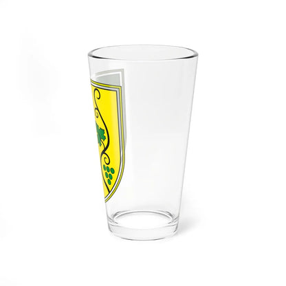 Coat of arms of Podlehnik (Slovenia) (Coat of Arms) Pint Glass 16oz - Go Mug Yourself