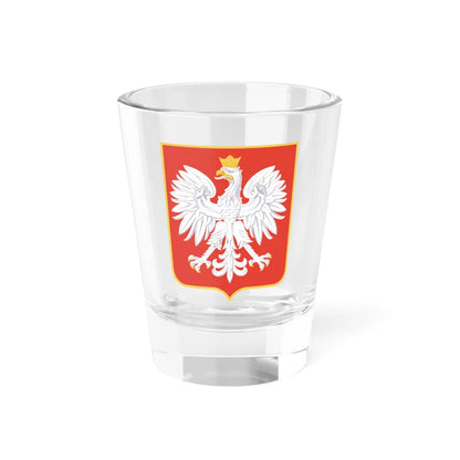Coat of arms of Poland 1928-1939 (Poland) (Coat of Arms) Shot Glass 1.5oz 1.5oz - Go Mug Yourself