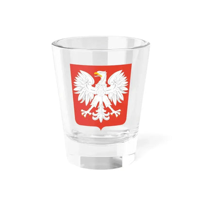 Coat of arms of Poland (1955-1980) - Shot Glass 1.5oz 1.5oz - Go Mug Yourself