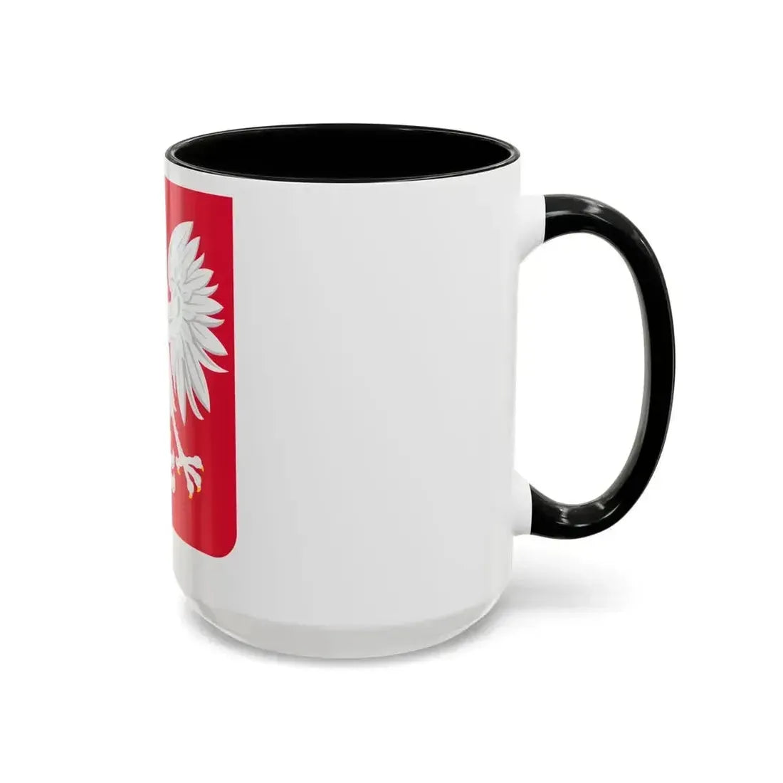 Coat of arms of Poland (1980-1990) - Accent Coffee Mug - Go Mug Yourself