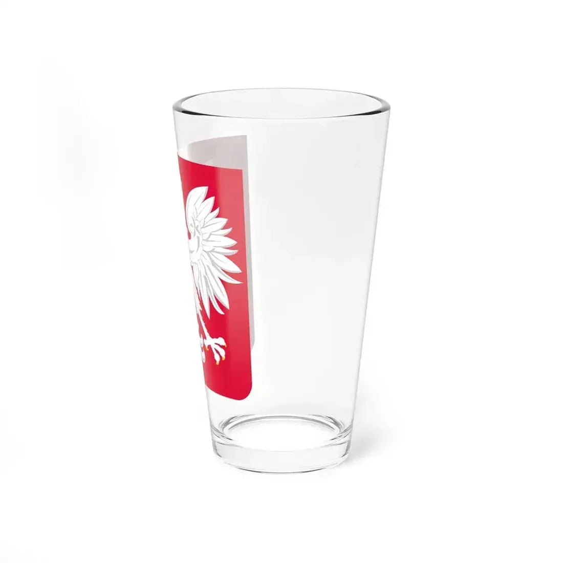 Coat of arms of Poland (1980-1990) - Pint Glass 16oz - Go Mug Yourself