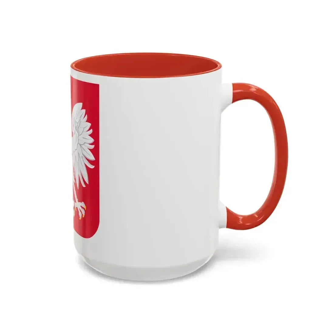 Coat of arms of Poland - Accent Coffee Mug - Go Mug Yourself