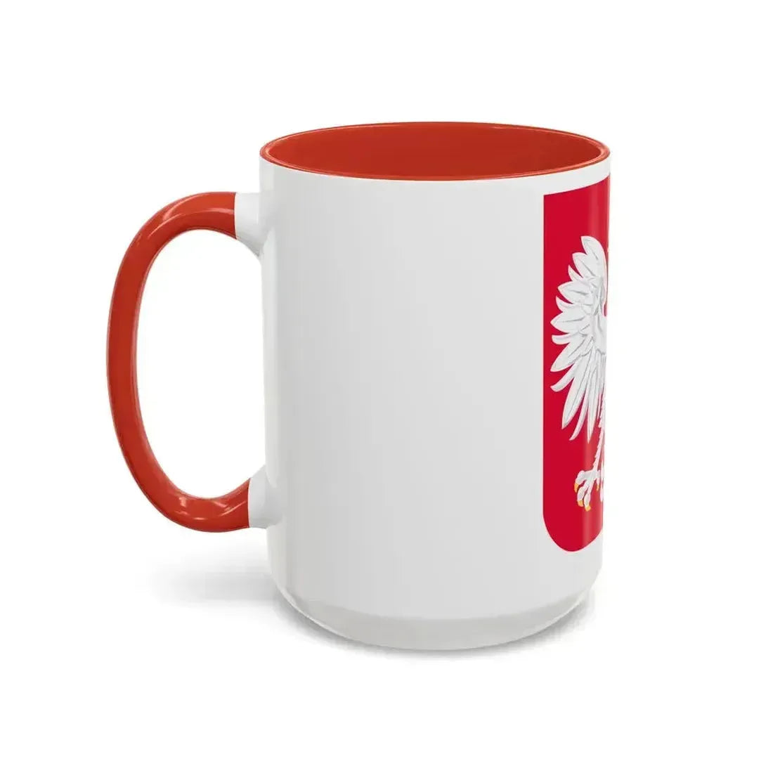 Coat of arms of Poland - Accent Coffee Mug - Go Mug Yourself