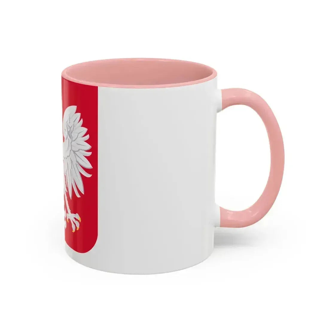 Coat of arms of Poland - Accent Coffee Mug - Go Mug Yourself