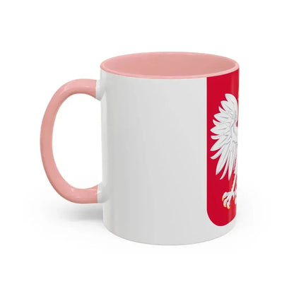Coat of arms of Poland - Accent Coffee Mug - Go Mug Yourself