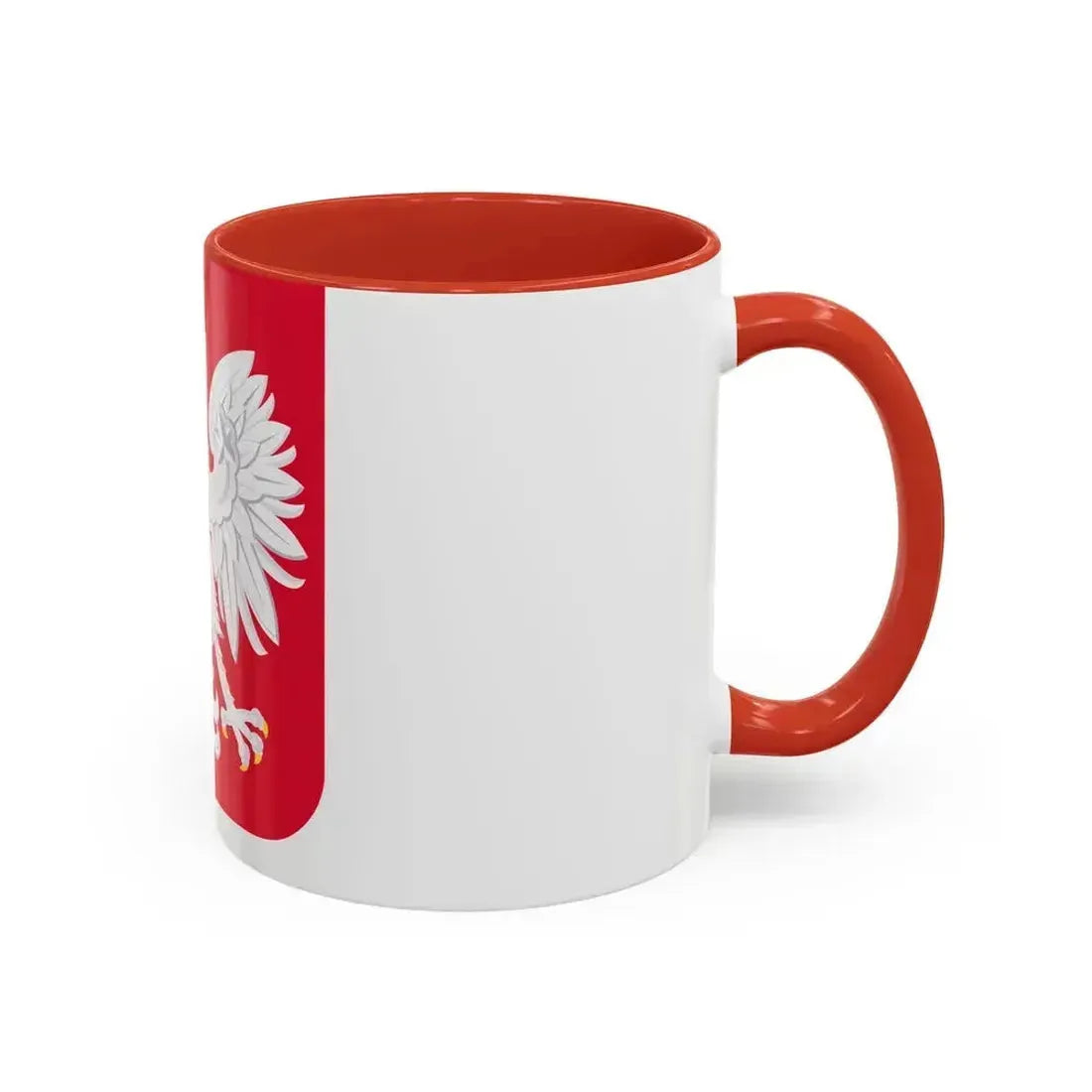Coat of arms of Poland - Accent Coffee Mug - Go Mug Yourself