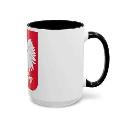 Coat of arms of Poland - Accent Coffee Mug - Go Mug Yourself