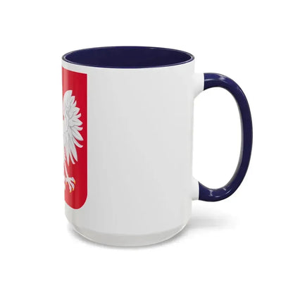 Coat of arms of Poland - Accent Coffee Mug - Go Mug Yourself