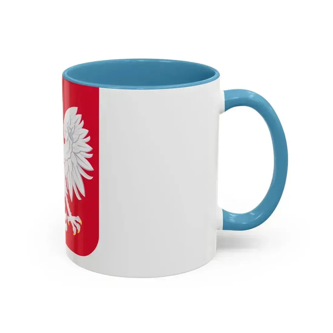 Coat of arms of Poland - Accent Coffee Mug - Go Mug Yourself