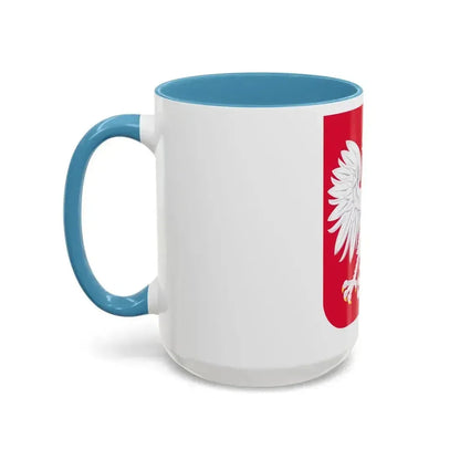 Coat of arms of Poland - Accent Coffee Mug - Go Mug Yourself