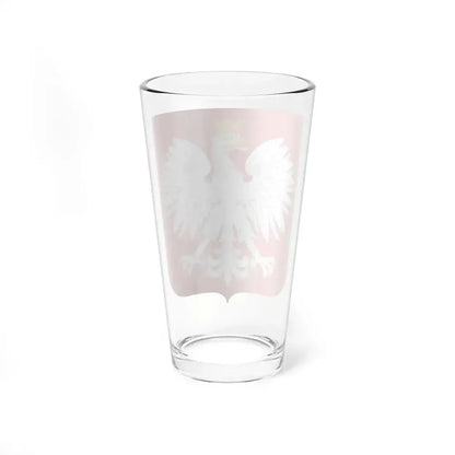 Coat of arms of Poland - Pint Glass 16oz - Go Mug Yourself