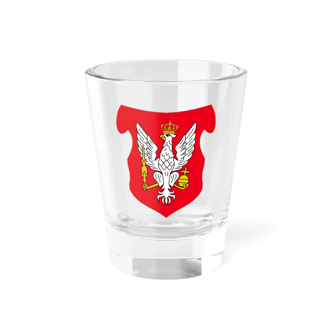 Coat of Arms of Poland Poniatowski (Poland) (Coat of Arms) Shot Glass 1.5oz 1.5oz - Go Mug Yourself