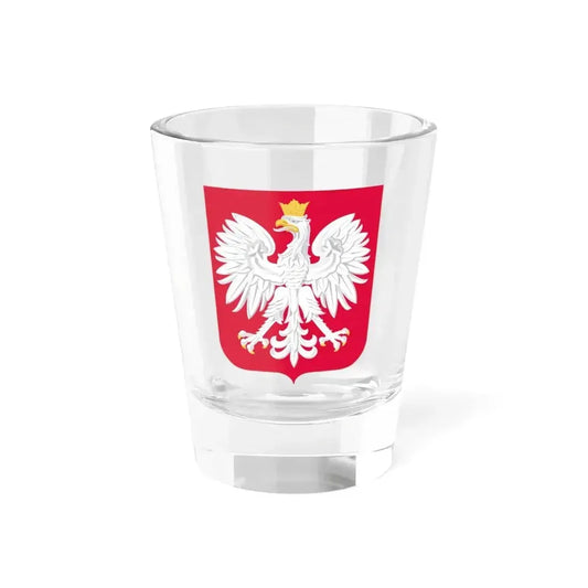 Coat of arms of Poland - Shot Glass 1.5oz 1.5oz - Go Mug Yourself