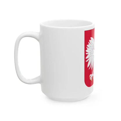 Coat of arms of Poland - White Coffee Mug - Go Mug Yourself