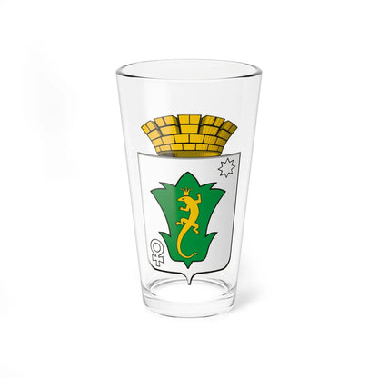 Coat of Arms of Polevskoy (Russia) (Coat of Arms) Pint Glass 16oz 16oz - Go Mug Yourself