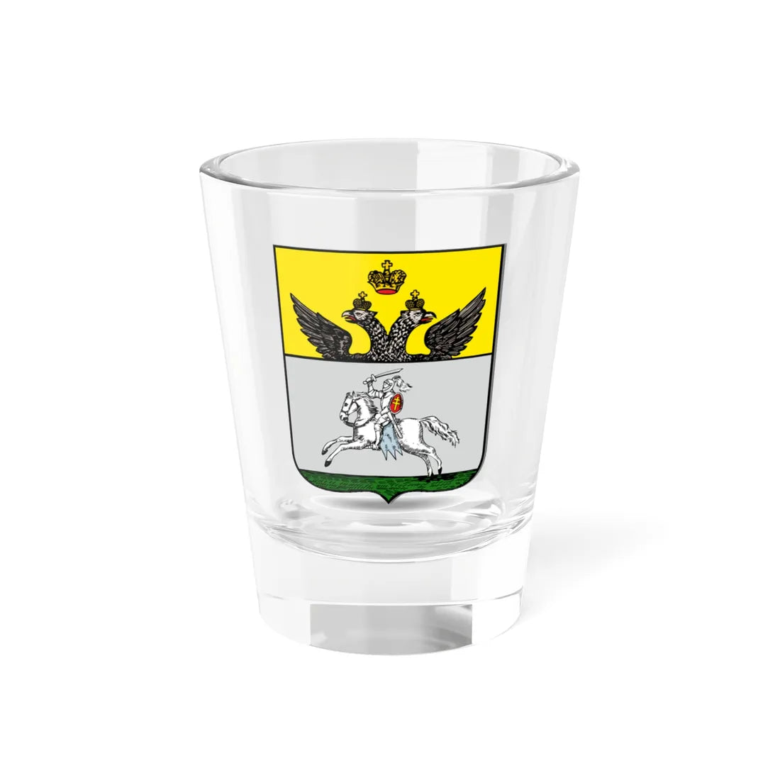 Coat of arms of Polotsk 1781 (Belarus) (Coat of Arms) Shot Glass 1.5oz 1.5oz - Go Mug Yourself