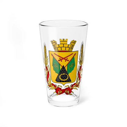 Coat of arms of Poltava 1859 (Ukraine) (Coat of Arms) Pint Glass 16oz 16oz - Go Mug Yourself