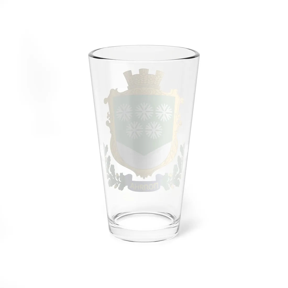 Coat of Arms of Polyana Stryj district (Ukraine) (Coat of Arms) Pint Glass 16oz - Go Mug Yourself