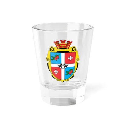 Coat of arms of Pomichna (Ukraine) (Coat of Arms) Shot Glass 1.5oz 1.5oz - Go Mug Yourself
