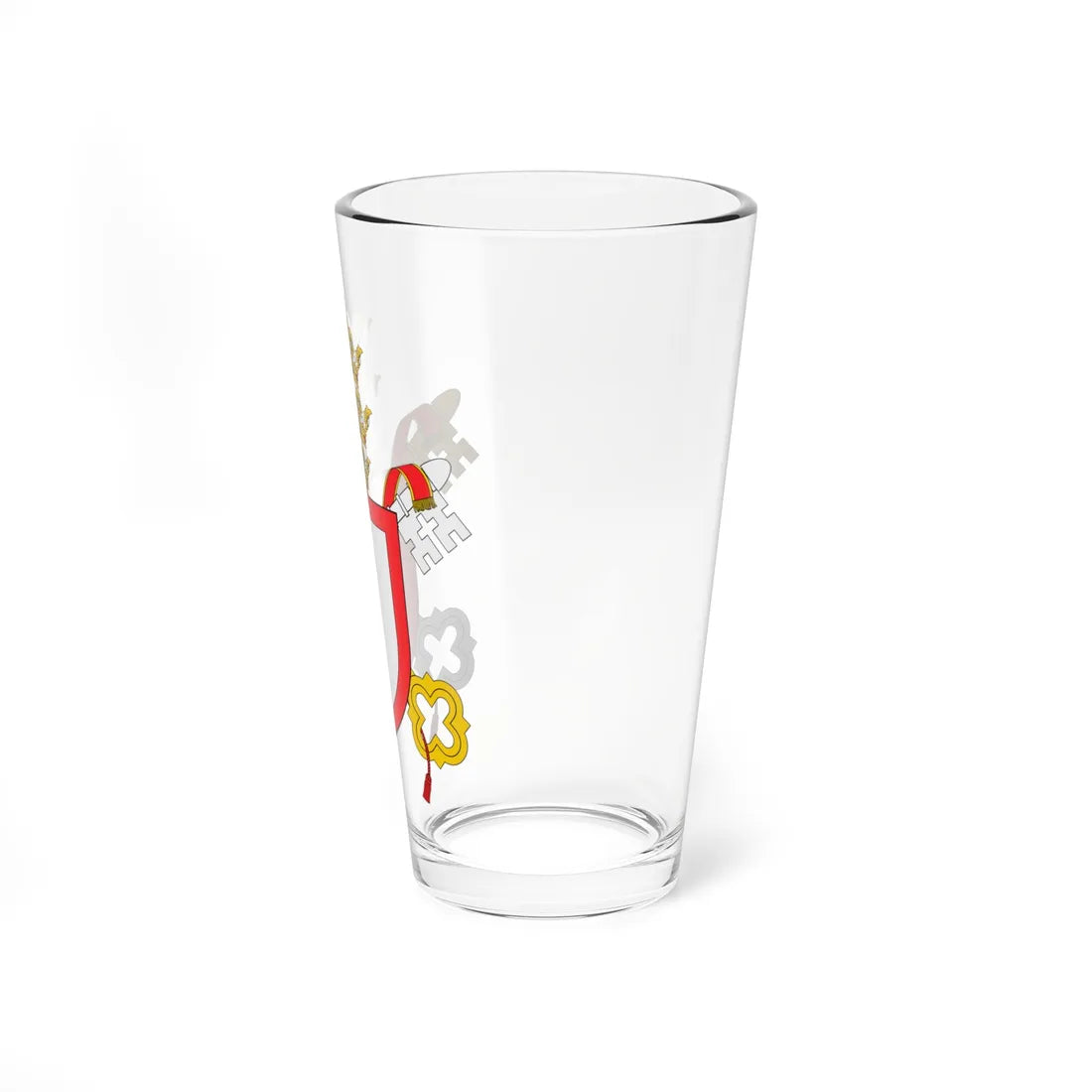 Coat of arms of Pope Benedict XII (Italy) (Coat of Arms) Pint Glass 16oz - Go Mug Yourself