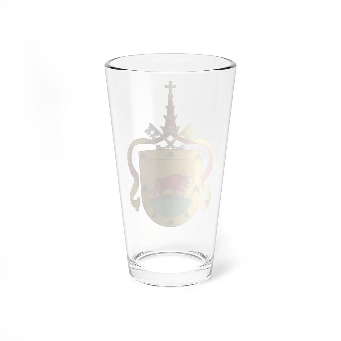 Coat of Arms of Pope Callixtus III (Italy) (Coat of Arms) Pint Glass 16oz - Go Mug Yourself