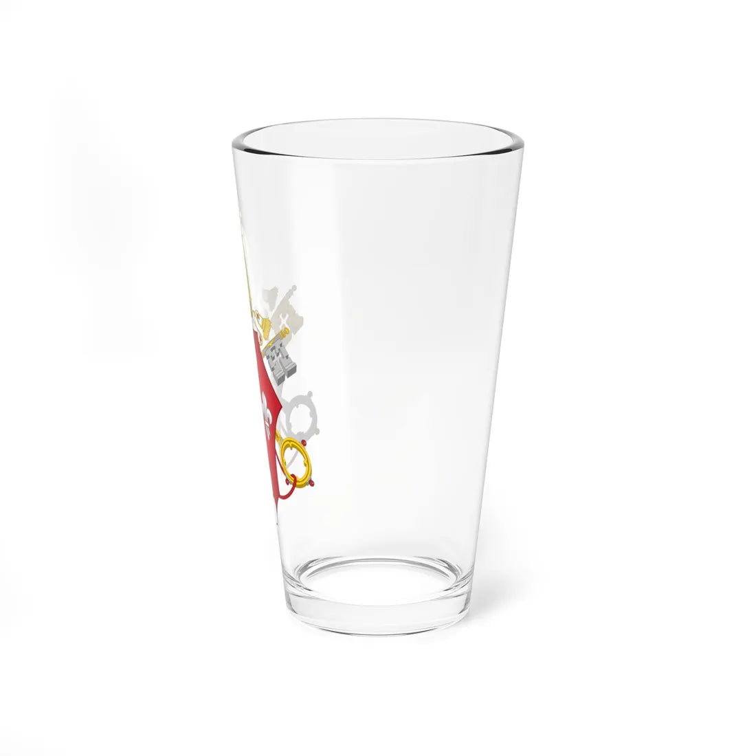Coat of Arms of Pope Paul VI (Italy) (Coat of Arms) Pint Glass 16oz - Go Mug Yourself