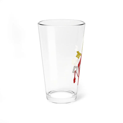 Coat of Arms of Pope Paul VI Montini (Italy) (Coat of Arms) Pint Glass 16oz - Go Mug Yourself