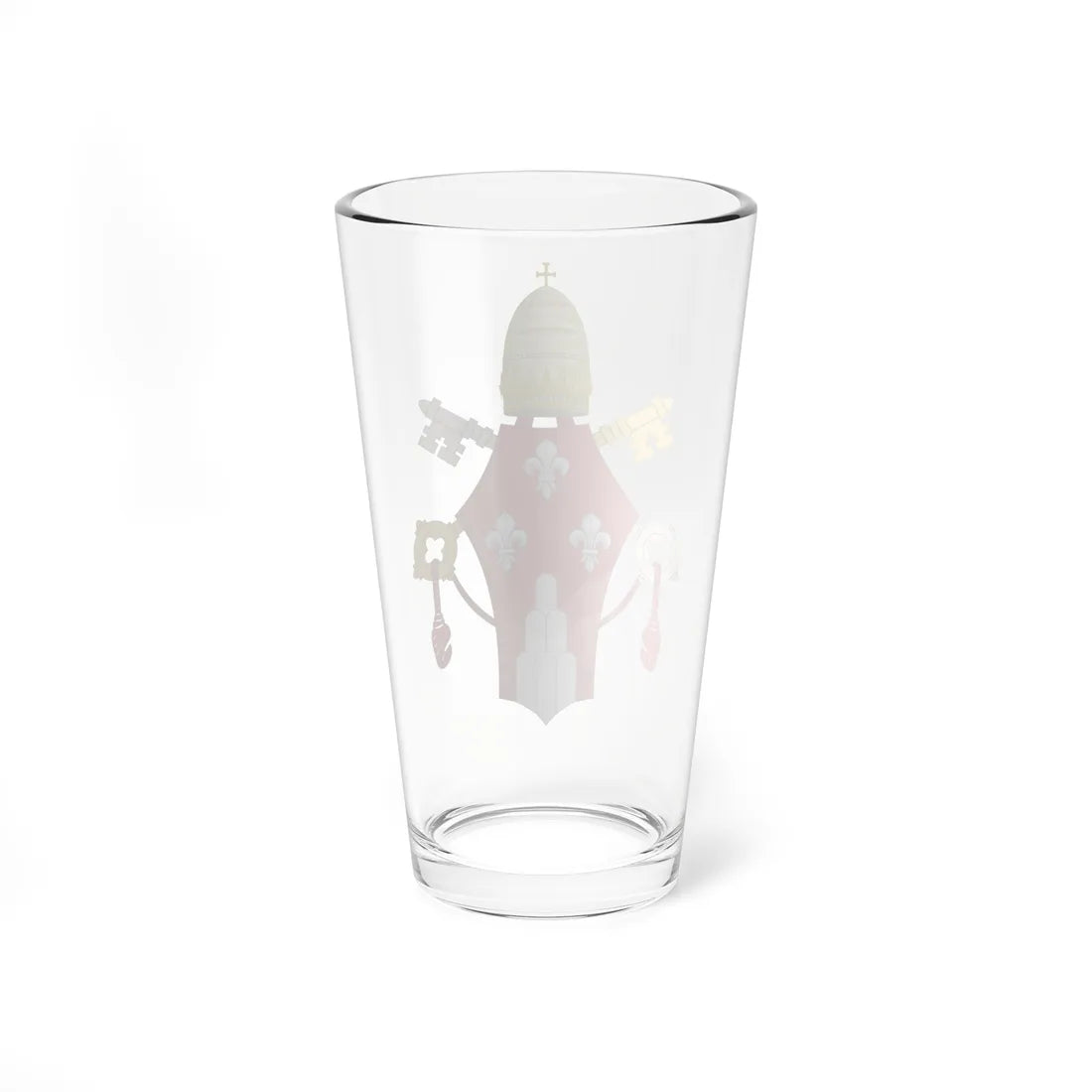 Coat of Arms of Pope Paul VI Montini (Italy) (Coat of Arms) Pint Glass 16oz - Go Mug Yourself