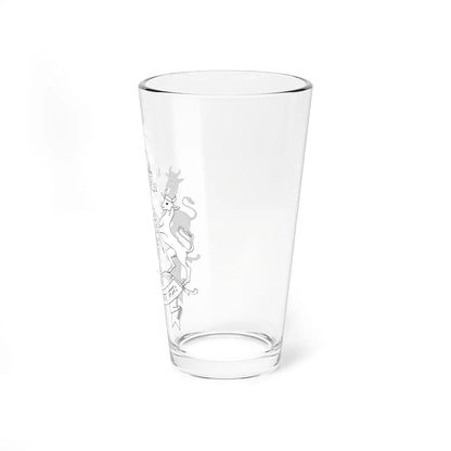 Coat of arms of Porbandar State (India) (Coat of Arms) Pint Glass 16oz - Go Mug Yourself