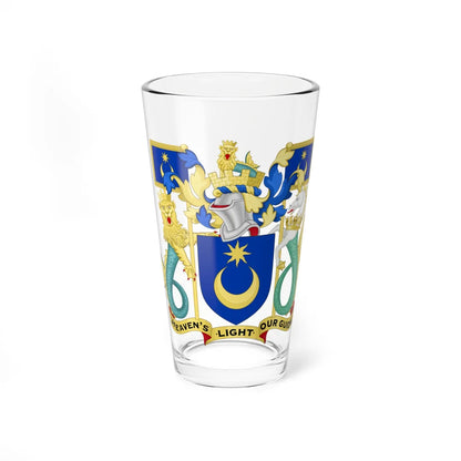 Coat of Arms of Portsmouth (England) (Coat of Arms) Pint Glass 16oz 16oz - Go Mug Yourself