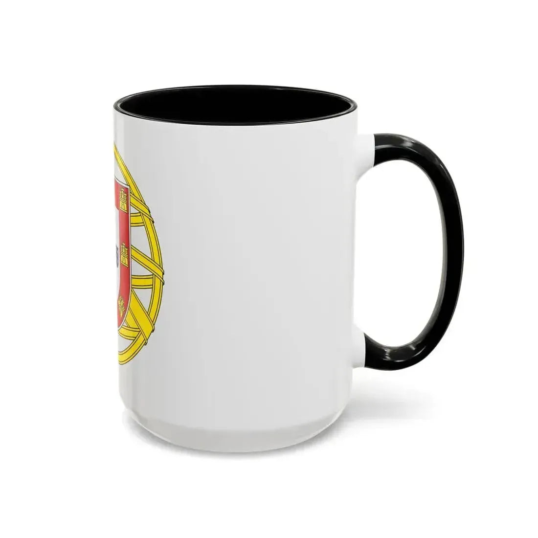 Coat of arms of Portugal (lesser) - Accent Coffee Mug - Go Mug Yourself