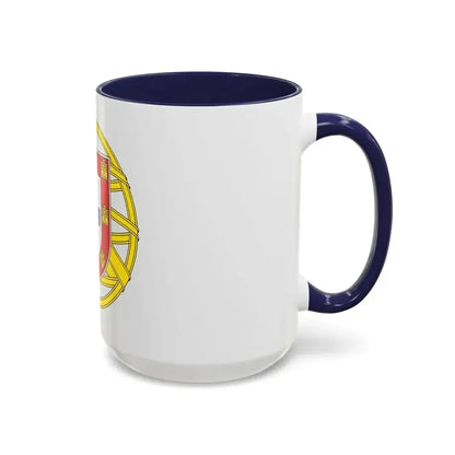Coat of arms of Portugal (lesser) - Accent Coffee Mug - Go Mug Yourself